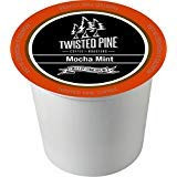 Twisted Pine Coffee Mocha Mint Flavored Coffee Single-Serve Cups for Keurig K-Cup Brewers 40 Count