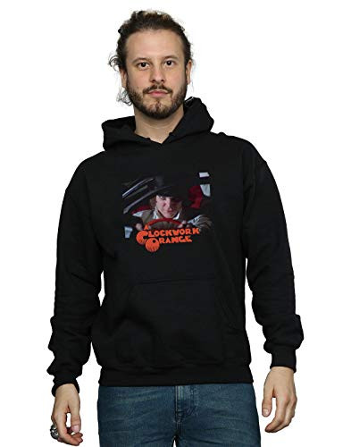 ABSOLUTECULT A Clockwork Orange Mens Alex Driving Hoodie Black Large