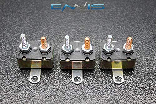 3  PCS - 20 AMP AUTO RESET CIRCUIT BREAKER ELECTRIC WIRING POWER SWITCH CB20AR