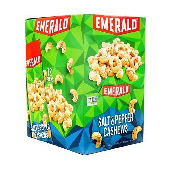 Emerald Cashew Tube S.Salt  and  Pepr 12 Count