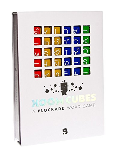 1i4 Group Xoom Cubes Word Race Dice Game (Xoom Cubes w/Challenge Cards)