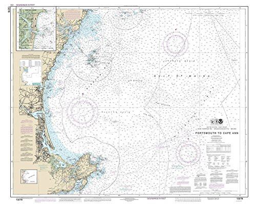 Portsmouth New Hampshire to Cape Ann Massachusetts - 2013 Nautical Map - Newburyport Gloucester Isles of Shoals Custom Reprint 80000 AC ED - Chart 1206 13278 Portsmouth New Hampshire to Cape Ann Massachusetts - 2013 Nautical Map - Newburyport Gloucester Isles of Shoals Custom Reprint 80000 AC ED - Chart 1206 13278