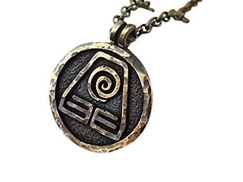 Avatar Last Airbender Jewelry Earth Element Necklace Pendant
