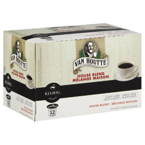 12 Pack Single Serve Van Houtte Original Medium House Blend K-Cup Pods