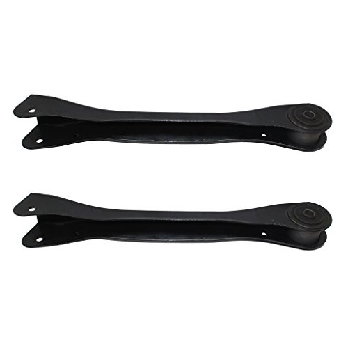 Detroit Axle - Both  2  Front Upper Complete Control Arm Assembly for - 91-01 Jeep Cherokee -  91-92 Comanche  - 93-98 Grand Cherokee -  97-06 TJ  - 97-06 Wrangler