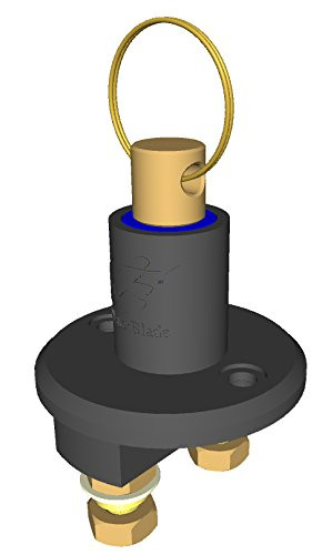 Battery Disconnect Safety Kill Switch 130AH - with Pull Out PIN