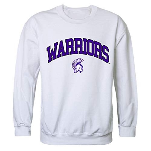 W Republic Winona State University Campus Crewneck Pullover Sweatshirt Sweater White Small