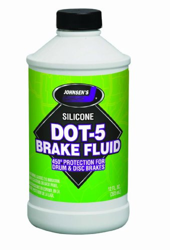 Johnsen's 7012-6 Silicone DOT-5 Brake Fluid - 12 oz.