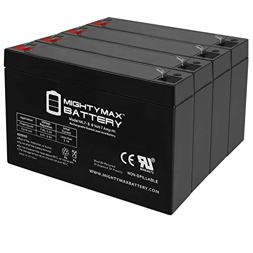 Mighty Max Battery 6V 7Ah SLA Battery Replacement for Battery Zone GZ670-4 Pack Brand Product