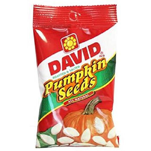 Product Of David Pumpkin Seeds Original Count 12 2.25 oz - Sunflower Seeds Grab Varieties and Flavors Product Of David Pumpkin Seeds Original Count 12 2.25 oz - Sunflower Seeds Grab Varieties and Flavors