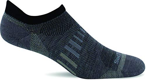 Sockwell Mens Ascend II Micro Moderate Compression Sock Grey - M L