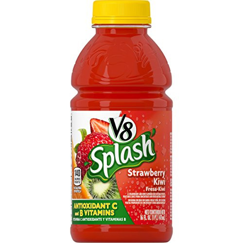V8 Splash Strawberry Kiwi 16 oz. Bottle