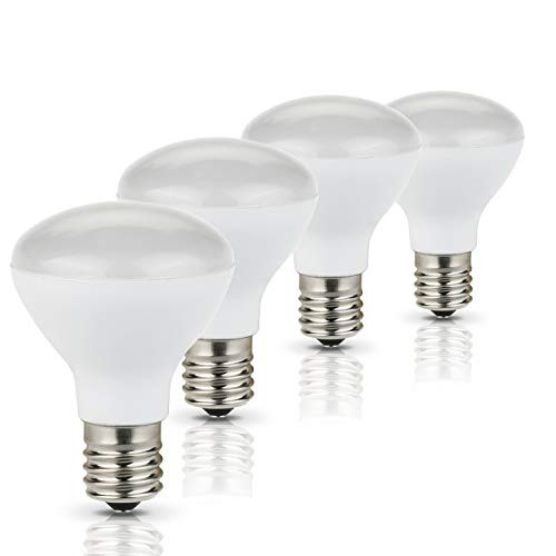 TriGlow T90221-4 LED 4-Watt Dimmable R14 Mini Reflector 25W Equivalent E17 Intermediate Base Light Bulbs 4-Pack