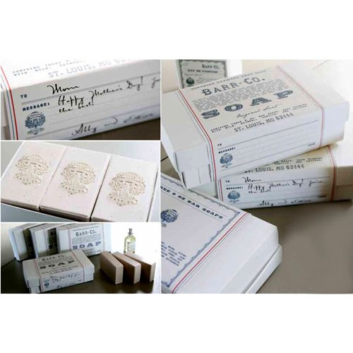 Barr Co 3 Piece Soap Gift Set 6 oz Bars