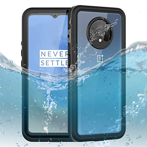 OnePlus 7T Waterproof Case Dooge IP68 Certified Shockproof Dirtproof Snowproof Full-Sealed Full-Body Heavy Duty Protective Case Built-in Screen Protector for OnePlus 7T 2019 Release OnePlus 7T Waterproof Case Dooge IP68 Certified Shockproof Dirtproof Snowproof Full-Sealed Full-Body Heavy Duty Protective Case Built-in Screen Protector for OnePlus 7T 2019 Release
