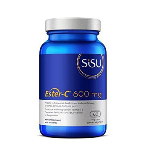 SISU Ester-C 600mg 60 Veg caps