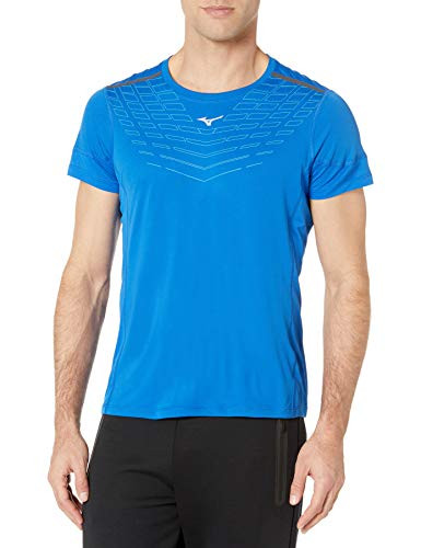 Mizuno Running Mens Venture Tee Small Waterfall