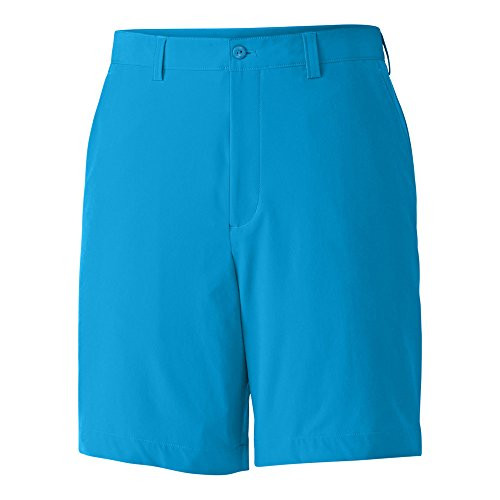 Cutter  and  Buck Mens Drytec Bainbridge Flat Front Shorts Crisp 42