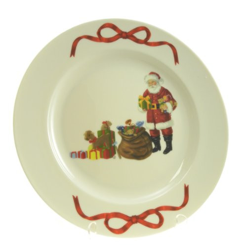 Martha Stewart Cookies For Santa Plate Holiday Garden Collection Dinnerware Martha Stewart Cookies For Santa Plate Holiday Garden Collection Dinnerware