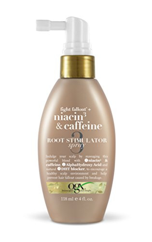 Organix Fight Fallout Plus Root Stimulator Spray Niacin  and  Caffeine 4 Fluid Ounce