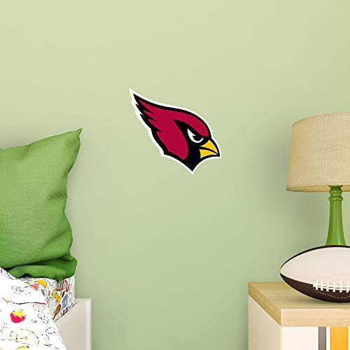 FATHEAD NFL Arizona Cardinals - Logo Teammate- Officially Licensed Removable Wall Decal Multicolor Big