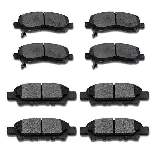 SCITOO Ceramic Front Rear Disc Brake Pad Set fit for Dodge Avenger Caliber for Jeep Compass Patriot for Mitsubishi Lancer Outlander Sport SCITOO Ceramic Front Rear Disc Brake Pad Set fit for Dodge Avenger Caliber for Jeep Compass Patriot for Mitsubishi Lancer Outlander Sport
