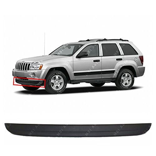 MBI AUTO - Textured Black Front Bumper Lower Air Deflector for 2005 2006 2007 Jeep Grand Cherokee 05 06 07 CH1090130