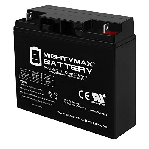 Mighty Max Battery ML22-12 - 12V 22AH Schumacher DSR ProSeries PSJ-2212 Jump Starter Booster Battery Brand Product