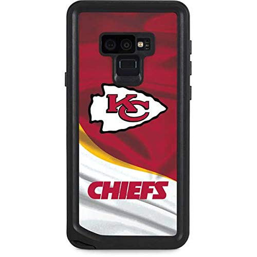Skinit Waterproof Phone Case Compatible with Galaxy Note 9 - Officially Licensed NFL Kansas City Chiefs Design