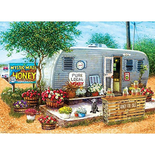EuroGraphics Honey for Sale 500-Piece Puzzle Jigsaw (500 Piece)