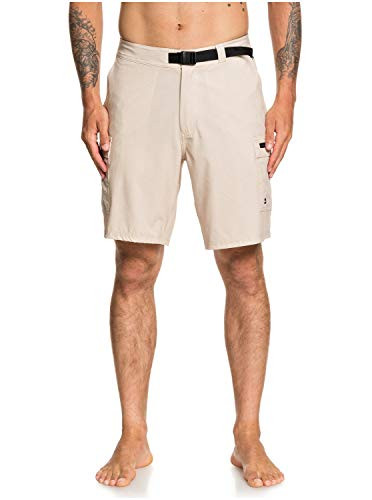 Quiksilver Waterman Mens Captain Amphibian 20 Walk Short Incense 34