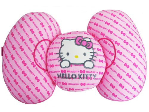 Sanrio Hello Kitty Seat Support Lumbar Back Cushion  Pink