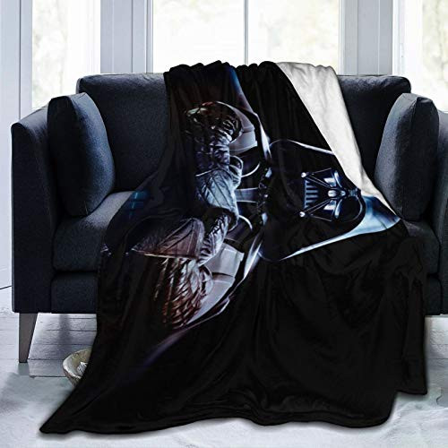 SUNERLADY Darth Vader Blanket Ultra-Soft Flannel Fleece Throw Blanket All Season Suitable 50 inch x40 inch