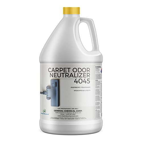 CarpetGeneral - Carpet Odor Neutralizer 4045 - Concentrated Absorber Deodorizer  and  Eliminator - for Carpets  and  Surfaces - Smoke Mildew  and  Organic Odors - Raspberry - Professional Grade - 1 Gallon Jug