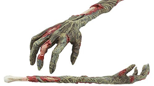 Ky  and  Co YK Gory Zombie Back Scratcher Figurine 15 inch  L Undead Walker Bone Hand Arm Replica