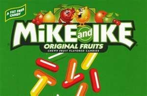 CANDY Mike  and  Ike Fruit Flavored Original 4.5lbs