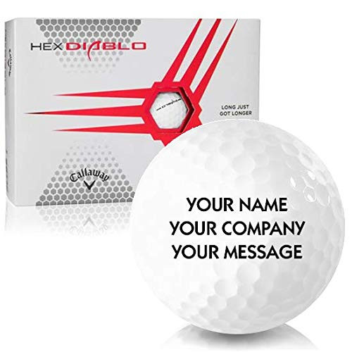 Callaway Golf HEX Diablo Personalized Golf Balls