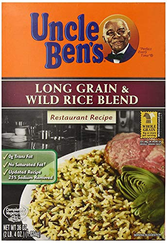 Uncle Bens Long Grain  and  Wild Rice Blend - Restaurant Recipe - 36 Oz.  2 Pack