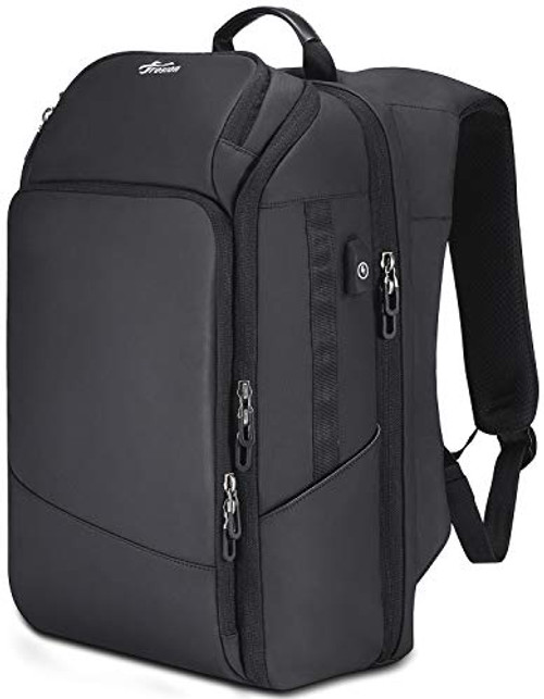 Fresion Travel Laptop Backpack for Men - Business Laptop Backpacks with USB Charging PortWater Resistant College School Computer Bag pack fits 15.6 Inch Laptops and Notebook Fresion Travel Laptop Backpack for Men - Business Laptop Backpacks with USB Charging PortWater Resistant College School Computer Bag pack fits 15.6 Inch Laptops and Notebook