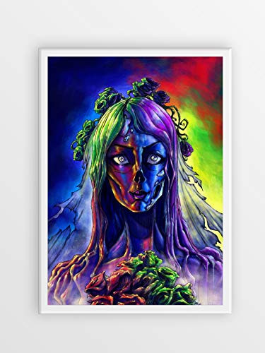 Emily Corpse Bride artwork poster Tim Burton decor gifts