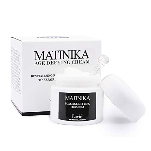 Lavie labs Matinika Age Defying Cream face and neck anti aging revitalizing moisturizer enhance Elastin and Collagen production reduce wrinkles Firms and lifts skin. fits all skin type-2.03 fl.oz