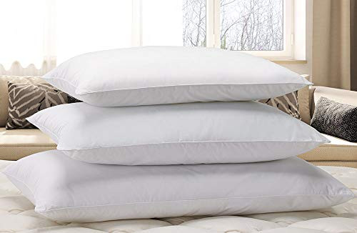 Courtyard by Marriott Down Alternative Eco Pillow - Soft Eco-Friendly Pillow with 100 percent Recycled Fill - Exclusively for Courtyard - Queen  20 inch  x 30 inch