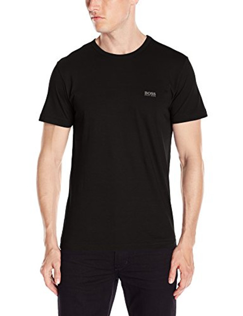 BOSS HUGO BOSS Mens Modern Fit Basic Single Jersey T-Shirt black XXXL