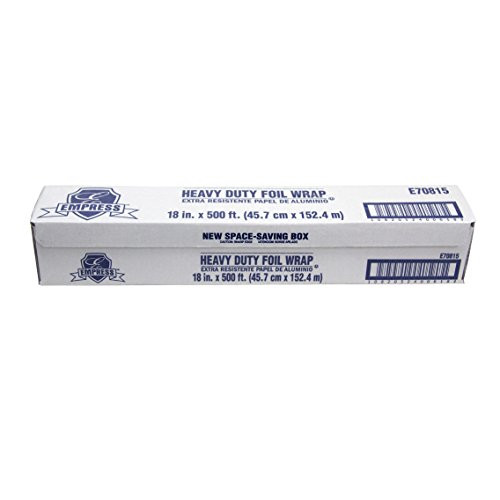 Empress E70815 Heavy Duty Roll Foil 18 inch  x 500 3.5 inch  Height 3.44 inch  Width 19.94 inch  Length