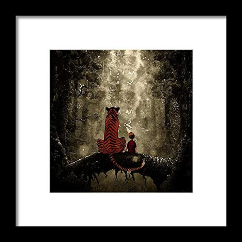 Calvin Hobbes ornament artwork print