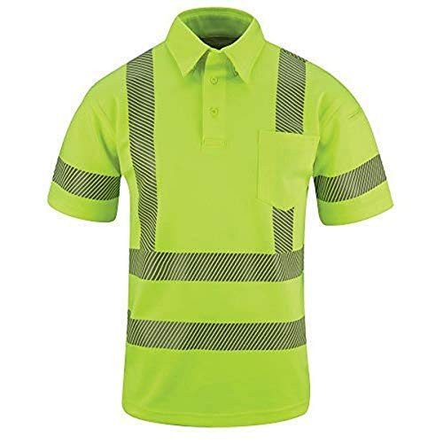 Propper Men I.c.e Performance Polo-Short Sleeve ansi iii Hi Vis Gr Yellow 4X-Large