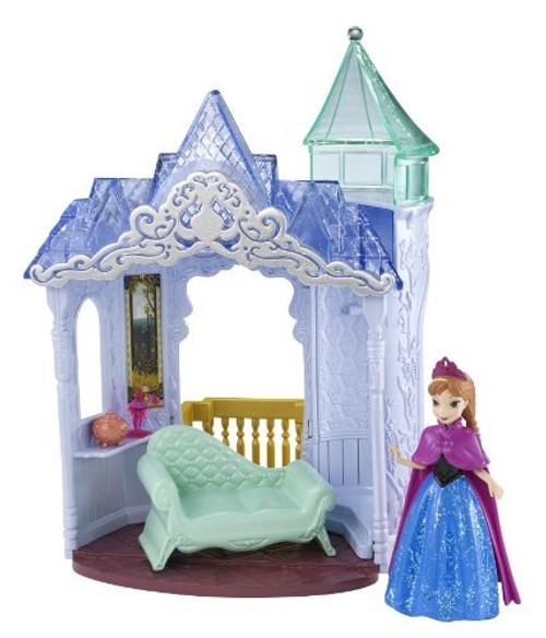 Disney Frozen MagiClip Flip 'N Switch Castle and Anna Doll Disney Frozen MagiClip Flip 'N Switch Castle and Anna Doll