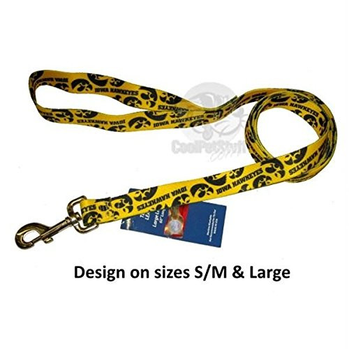Pet Care Preferred Iowa Hawkeyes Nylon Leash - X-Small