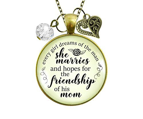 Gutsy Goodness 24 inch To Her Mother in law Necklace I Dreamed of Friendship With You Wedding Day Gift Jewelry Gutsy Goodness 24 inch To Her Mother in law Necklace I Dreamed of Friendship With You Wedding Day Gift Jewelry