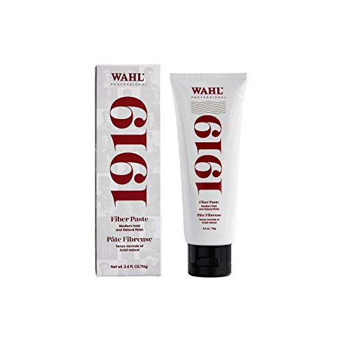 Wahl Professional - Fiber Paste for Hair Styling - Medium Hold and Natural Finish - 1919 Line - 3.4 fl oz